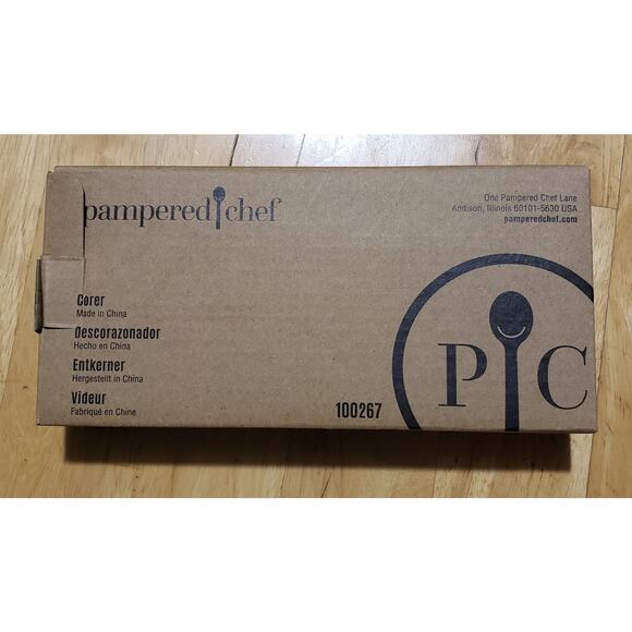 Pampered Chef Apple Corer #100267 Fruit Corer New In Box - Picture 4 of 4